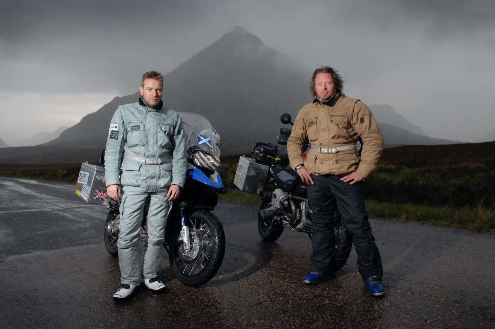 Ewan McGregor & Charlie Boorman Long Way Round - Rob McDougall Professional Photographer and Film Maker Edinburgh